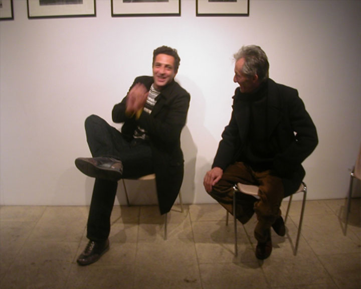 Joël Maître (Fondateur du prix Zind-Kala-Wasté) et Roger Tarin (Photographe)